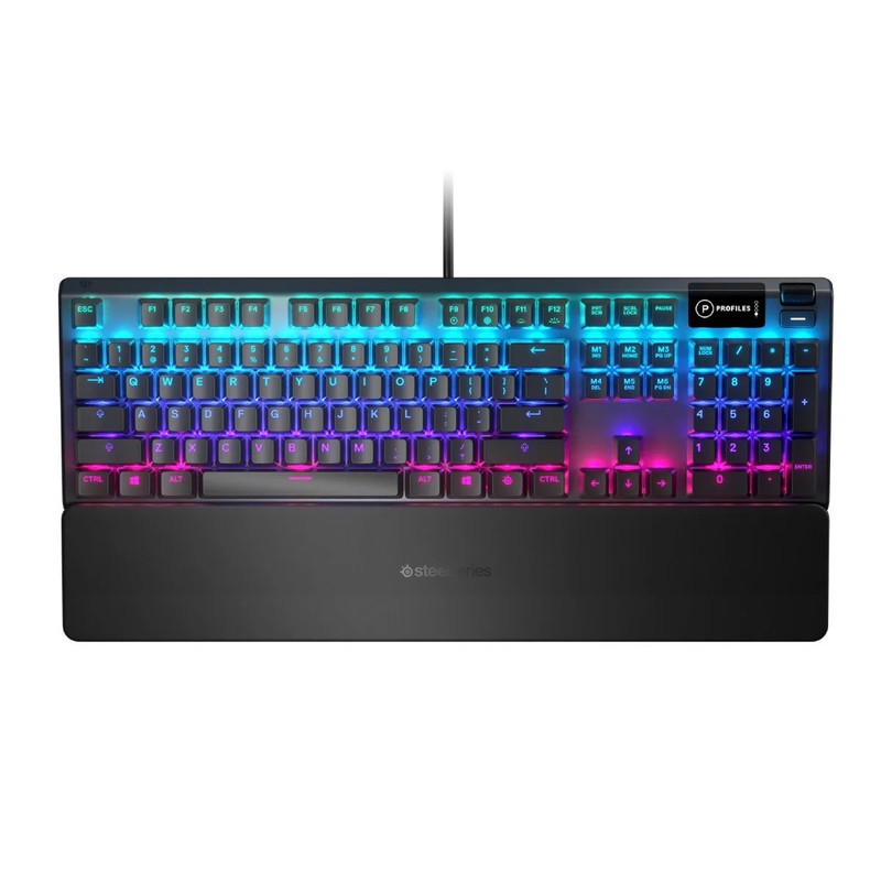 SteelSeries Apex 5 Hybrid RGB Mechanical Gaming Keyboard - لوحة مفاتيح